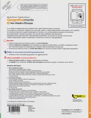 Geograficamente. Con espansione online. Vol. 2: Noi cittadini d'Europa. - Manlio Dinucci, Federico Dinucci - Libro Zanichelli 2008 | Libraccio.it