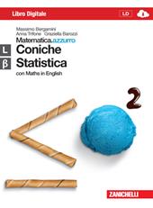 Matematica.azzurro. Con Maths in english. Modulo L, Beta. Coniche e statistica. Con espansione online