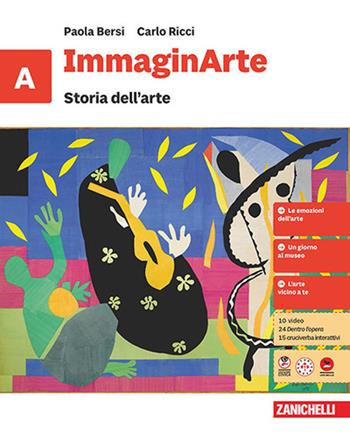 ImmaginArte. Per la Scuola media. Vol. A-B: Storia dell'Arte. Temi e tecniche - Paola Bersi, Carlo Ricci - Libro Zanichelli 2026 | Libraccio.it