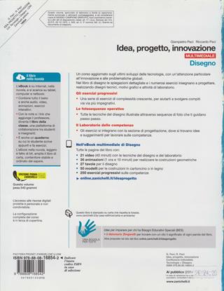 Idea, progetto, innovazione. Tecnologia-Disegno. Per la Scuola media. - Giampietro Paci, Riccardo Paci - Libro Zanichelli 2014 | Libraccio.it