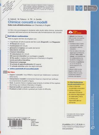 Chimica. Concetti e modelli. Dalla mole all'elettrochimica. Con Chemistry in english. Con interactive e-book. Con espansione online - Giuseppe Valitutti, Marco Falasca, Alfredo Tifi - Libro Zanichelli 2012 | Libraccio.it