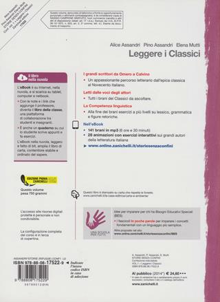 Storie senza confini. Con Leggere i classici. Con e-book. Con espansione online. Vol. 1 - Alice Assandri, Pino Assandri, Elena Mutti - Libro Zanichelli 2013 | Libraccio.it