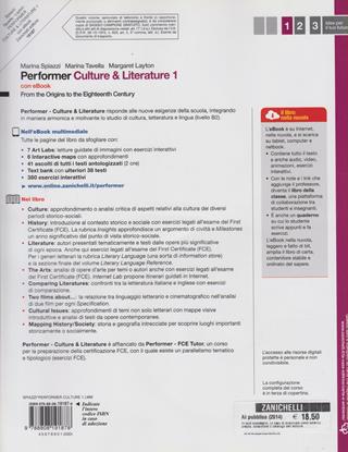 Performer. Culture and literature. Con DVD-ROM. Con espansione online. Vol. 1: From the Origins to the Nighteenth Century. - Marina Spiazzi, Marina Tavella, Margaret Layton - Libro Zanichelli 2012 | Libraccio.it