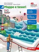 Mappe e tesori. Vol. 2 - Alice Assandri, Pino Assandri, Elena Mutti - Libro Zanichelli 2019 | Libraccio.it