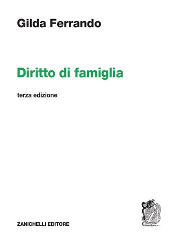 Diritto di famiglia - Gilda Ferrando - Libro Zanichelli 2017 | Libraccio.it