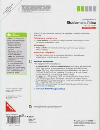 Studiamo la fisica. Volume unico. Con espansione online - Giuseppe Ruffo - Libro Zanichelli 2014 | Libraccio.it