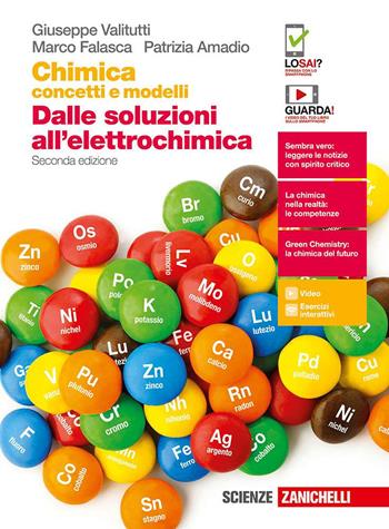 Chimica: concetti e modelli. Dalle soluzioni all'elettrochimica. Per le Scuole superiori. - Giuseppe Valitutti, Marco Falasca, Patrizia Amadio - Libro Zanichelli 2018 | Libraccio.it