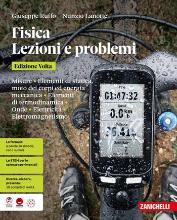 Fisica. Lezioni e problemi. Volume unico. Edizione Volta. Per le Scuole superiori - Giuseppe Ruffo, Nunzio Lanotte - Libro Zanichelli 2026 | Libraccio.it