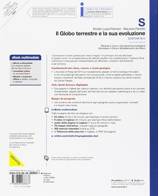 Il globo terrestre e la sua evoluzione. Minerali e rocce. Con Earth science in english. Ediz. blu. Per le Scuole superiori. (fornito elettronicamente) - Elvidio Lupia Palmieri, Maurizio Parotto - Libro Zanichelli 2017 | Libraccio.it