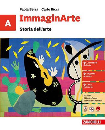 ImmaginArte. Per la Scuola media. Vol. A: Storia dell'arte - Paola Bersi, Carlo Ricci - Libro Zanichelli 2026 | Libraccio.it