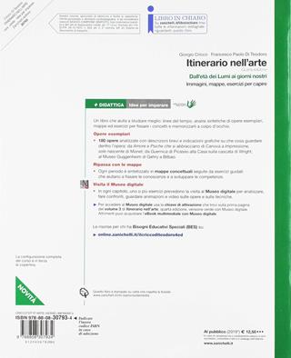 Itinerario nell'arte. Idee per imparare. Per le Scuole superiori. Vol. 3: Dall'età dei Lumi ai giorni nostri - Giorgio Cricco, Francesco Paolo Di Teodoro - Libro Zanichelli 2019 | Libraccio.it