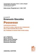 ART. 1140-1157 - Emanuela Giacobbe - Libro Zanichelli 2025, Commentario del codice civile | Libraccio.it