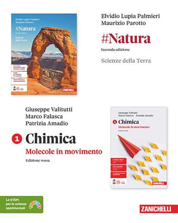 #Natura-Chimica. Molecole in movimento. Ediz. Rossa. Con Scienze della terra. Chimica. Per le Scuole superiori. Vol. 1 - Elvidio Lupia Palmieri, Silvia Saraceni - Libro Zanichelli 2026 | Libraccio.it