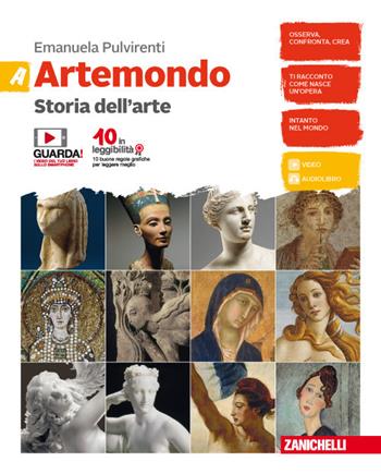 Artemondo. Per la Scuola media. Con Libro: Album. Vol. A: Storia dell'arte. 50 capolavori per imparare dai maestri - Emanuela Pulvirenti - Libro Zanichelli 2018 | Libraccio.it