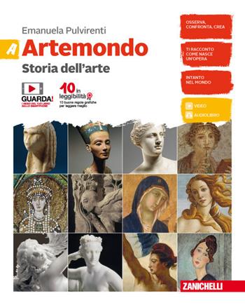 Artemondo. Con e-book. Con Libro: Album. Vol. A: Storia dell'arte. 50 capolavori per imparare dai maestri - Emanuela Pulvirenti - Libro Zanichelli 2018 | Libraccio.it