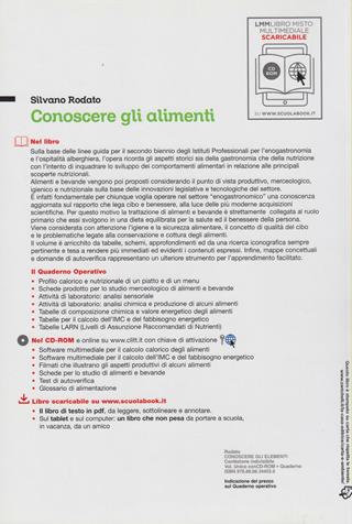 Conoscere gli alimenti. Con quaderno operativo. Con CD-ROM. - Silvano Rodato - Libro Clitt 2012 | Libraccio.it