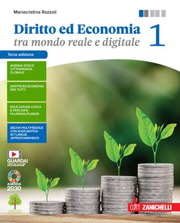 Diritto ed economia tra mondo reale e digitale. Vol. 1 - Mariacristina Razzoli - Libro Clitt 2021 | Libraccio.it