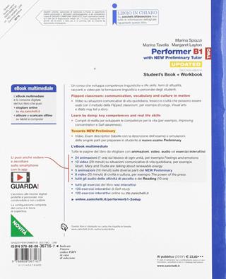 Performer B1. Updated with new preliminary tutor. Con espansione online. Vol. 2 - Marina Spiazzi, Marina Tavella, Margaret Layton - Libro Zanichelli 2019 | Libraccio.it