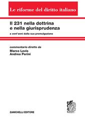 Il 231 nella dottrina e nella giurisprudenza a vent'anni dalla sua promulgazione