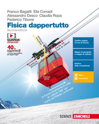 Fisica dappertutto. Con e-book - Franco Bagatti, Elis Corradi, Alessandro Desco - Libro Zanichelli 2018 | Libraccio.it