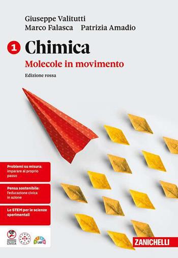 Chimica: molecole in movimento. Ediz. rossa. Per le Scuole superiori. Vol. 1 - Giuseppe Valitutti, Marco Falasca, Patrizia Amadio - Libro Zanichelli 2026 | Libraccio.it