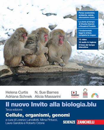 Il nuovo invito alla biologia.blu. Cellule, organismi, genomi. Con Contenuto digitale (fornito elettronicamente) - Helena Curtis, N. Sue Barnes, Adriana Schnek - Libro Zanichelli 2023 | Libraccio.it