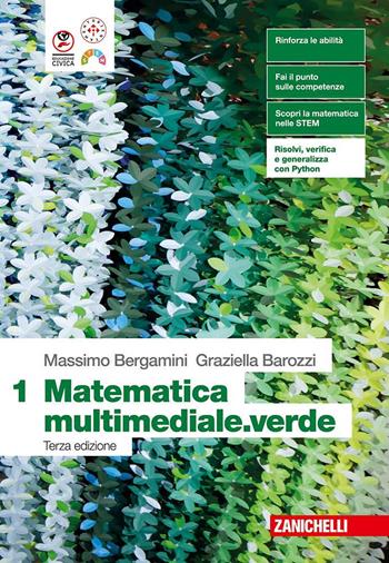 Matematica multimediale.verde. Vol. 1 - Massimo Bergamini, Graziella Barozzi - Libro Zanichelli 2025 | Libraccio.it