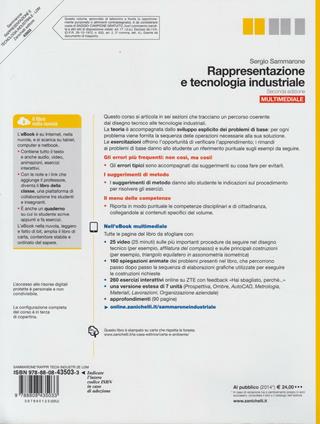 Rappresentazione e tecnologia industriale. Con e-book. Con espansione online - Sergio Sammarone - Libro Zanichelli 2014 | Libraccio.it