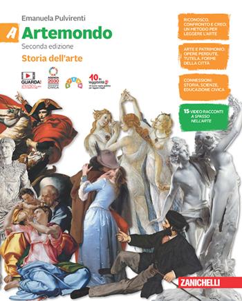 Artemondo. Storia dell'arte. Con Album. Per la Scuola media. Vol. A - Emanuela Pulvirenti - Libro Zanichelli 2022 | Libraccio.it