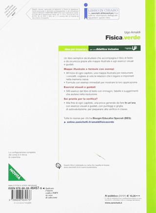 Fisica.verde. Idee per imparare. Per le Scuole superiori - Ugo Amaldi - Libro Zanichelli 2019 | Libraccio.it