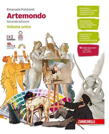 Artemondo. Volume unico. Con Album. Ediz. rossa. Per la Scuola media - Emanuela Pulvirenti - Libro Zanichelli 2026 | Libraccio.it