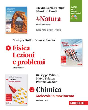 #Natura-Fisica. Lezioni e problemi edizione rossa. Scienze della Terra. Molecole in movimento. Per le Scuole superiori. Vol. 1 - Elvidio Lupia Palmieri, Maurizio Parotto, Silvia Saraceni - Libro Zanichelli 2026 | Libraccio.it