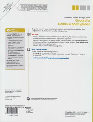 Geografia generale e economica. Con e-book. Con espansione online - Francesco Iarrera, Giorgio Pilotti - Libro Zanichelli 2014 | Libraccio.it