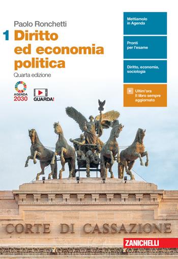Diritto ed economia politica. Con e-book. Con espansione online. Vol. 1 - Paolo Ronchetti - Libro Zanichelli 2020 | Libraccio.it