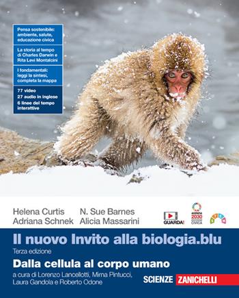 Il nuovoi Invito alla biologia.blu. Dalla cellula al corpo umano. Per le Scuole superiori. (fornito elettronicamente) - Helena Curtis, Sue N. Barnes, Adriana Schnek - Libro Zanichelli 2023 | Libraccio.it