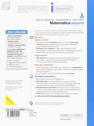 Matematica.azzurro. Modulo Lambda. La matematica per l'economia. Con aggiornamento online - Massimo Bergamini, Anna Trifone, Graziella Barozzi - Libro Zanichelli 2017 | Libraccio.it