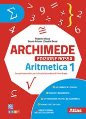 Archimede. Edizione rossa. Per la Scuola media. Vol. 1: Aritmetica 1 + Geometria 1 + Laboratorio 1