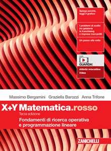 Image of Matematica.rosso. Modulo X+Y. Fondamenti di ricerca operativa e p...