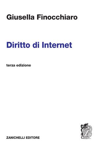 Diritto di Internet - Giusella Finocchiaro - Libro Zanichelli 2020 | Libraccio.it