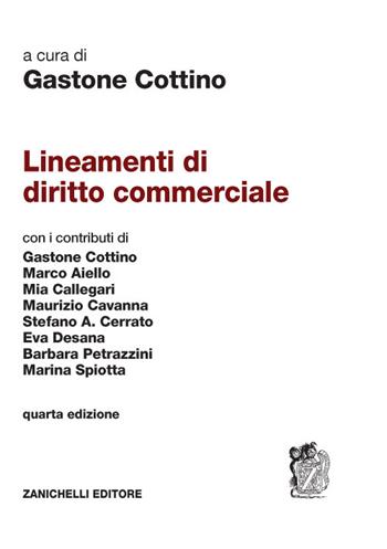 Lineamenti di diritto commerciale  - Libro Zanichelli 2020 | Libraccio.it