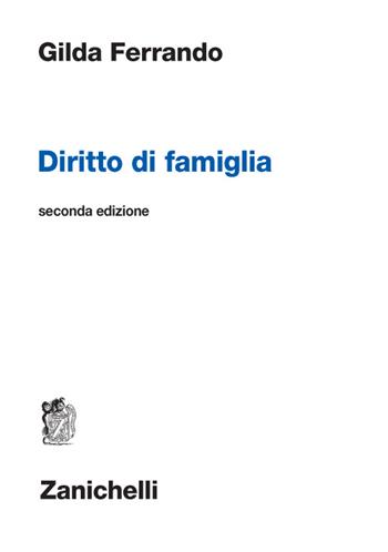 Diritto di famiglia - Gilda Ferrando - Libro Zanichelli 2015 | Libraccio.it