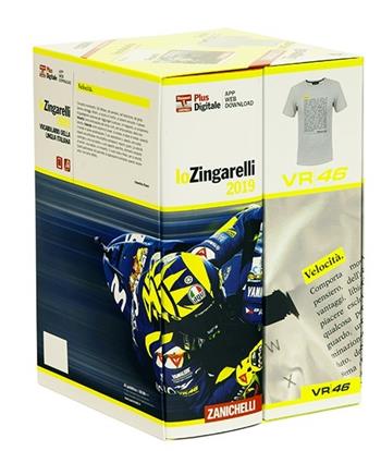 Lo Zingarelli 2019 versione PLUS + Maglietta ufficiale VR46 (taglia M) LIMITED EDITION - Nicola Zingarelli - Libro Zanichelli 2018 | Libraccio.it