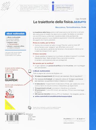 Le traiettorie della fisica. azzurro. Da Galileo a Heisenberg. Con interactive e-book. Con Contenuto digitale (fornito elettronicamente). Vol. 1: Meccanica, termodinamica e onde. - Ugo Amaldi - Libro Zanichelli 2017 | Libraccio.it