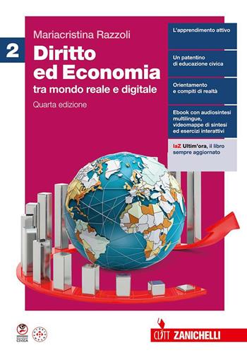 Diritto ed economia tra mondo reale e digitale. Per le Scuole superiori. Vol. 2 - Mariacristina Razzoli - Libro Clitt 2025 | Libraccio.it