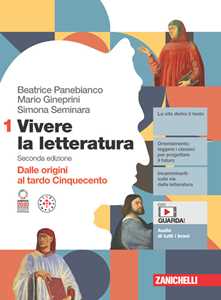 Image of Vivere la letteratura. Con Antologia della Commedia. Con e-book. ...