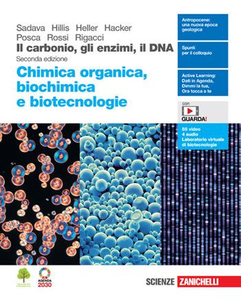 Il carbonio, gli enzimi, il DNA. Chimica organica, biochimica e biotecnologie. Per le Scuole superiori. (fornito elettronicamente) - HILLIS DAVID M, HELLER GRAIG E ALTRI - Libro Zanichelli 2021 | Libraccio.it