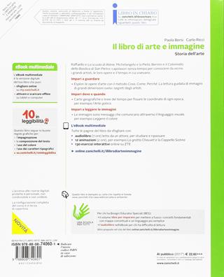 Il libro di arte e immagine. Per la Scuola media. (fornito elettronicamente) - Paola Bersi, Carlo Ricci - Libro Zanichelli 2017 | Libraccio.it