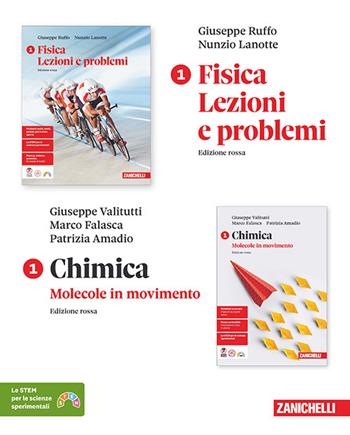 Fisica. Lezioni e problemi. Ediz. Rossa. Chimica. Molecole in movimento. Per le Scuole superiori. Vol. 1 - Giuseppe Ruffo, Nunzio Lanotte, Giuseppe Valitutti - Libro Zanichelli 2026 | Libraccio.it