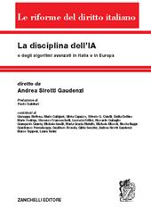 La disciplina dell'IA e degli algoritmi avanzati in Italia e in Europa