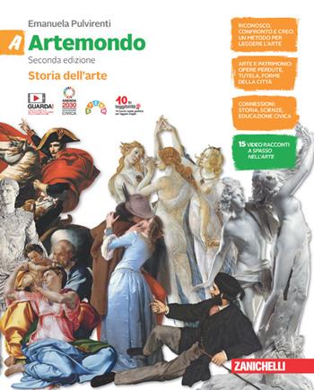 Artemondo. Storia dell'arte. Con Album e Linguaggio visivo e tecniche artistiche. Con e-book. Vol. A-B - Emanuela Pulvirenti - Libro Zanichelli 2023 | Libraccio.it